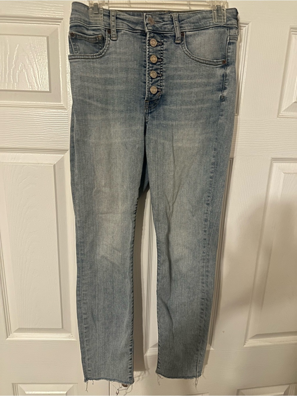GAP Light Wash High-Rise Button-Fly Women's Jeans